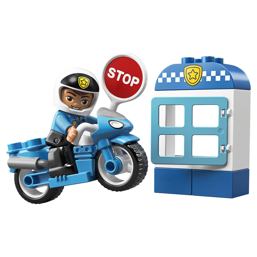 LEGO Duplo: Полицейский мотоцикл 10900 — Police Bike — Лего Дупло