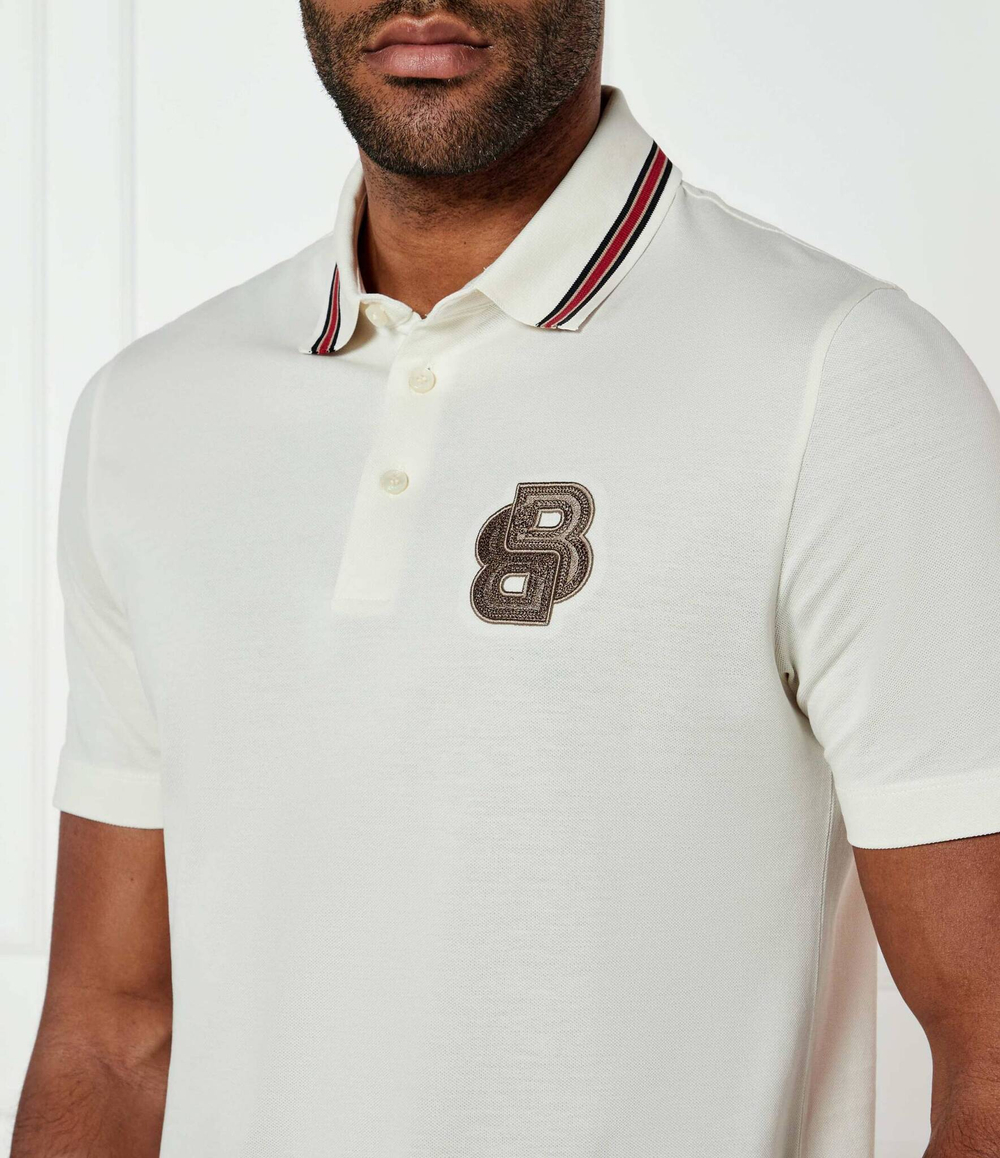 Поло BOSS x Creation of the Gods C-Parris 10_LNY BOSS BLACK - экрю(50532961)