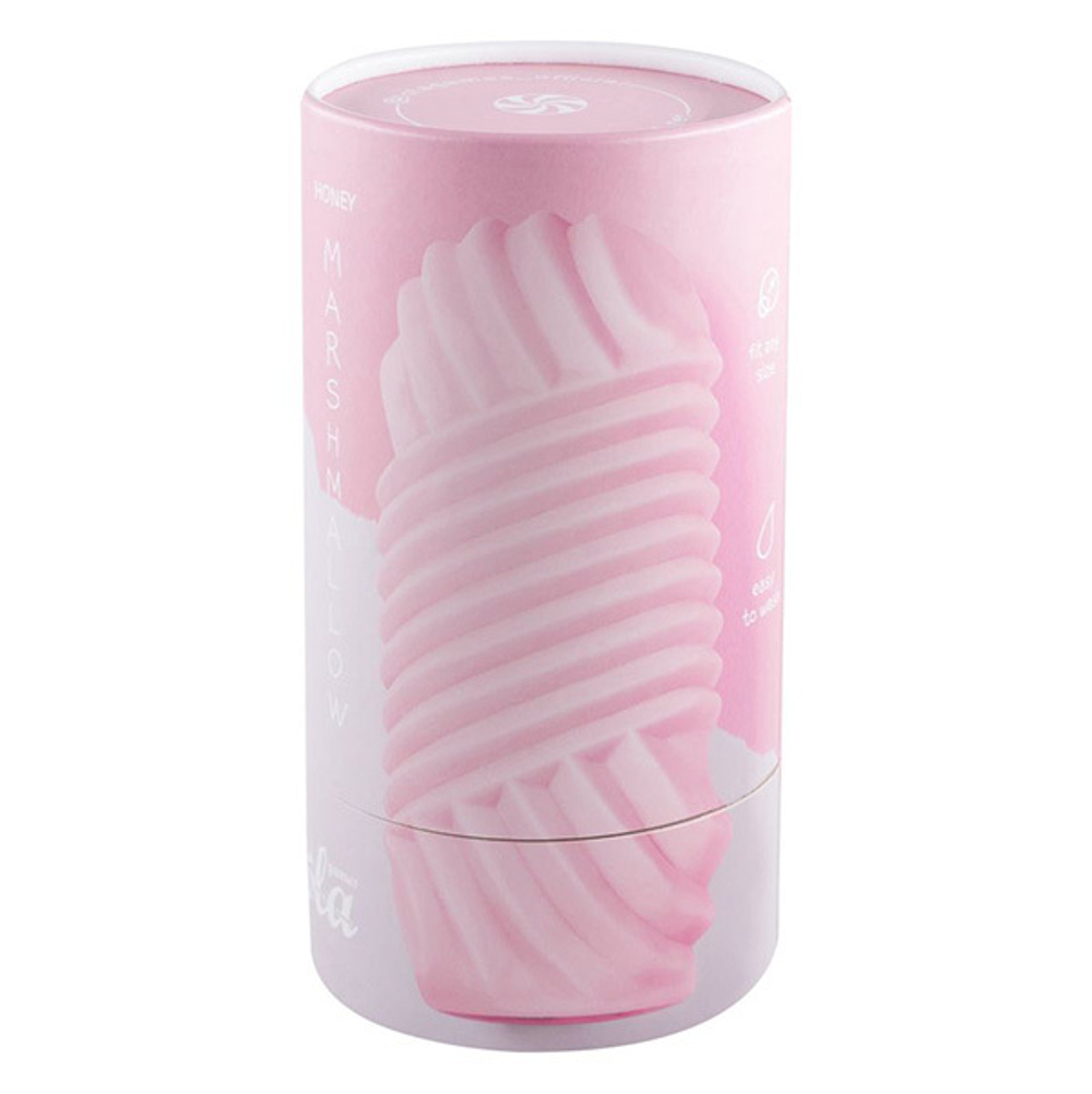 Розовый мастурбатор 14,1см Lola Games Marshmallow Maxi Honey 8072-02lola