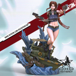 Фигурка Реви Пираты Чёрной лагуны Revy Black Lagoon Rebecca