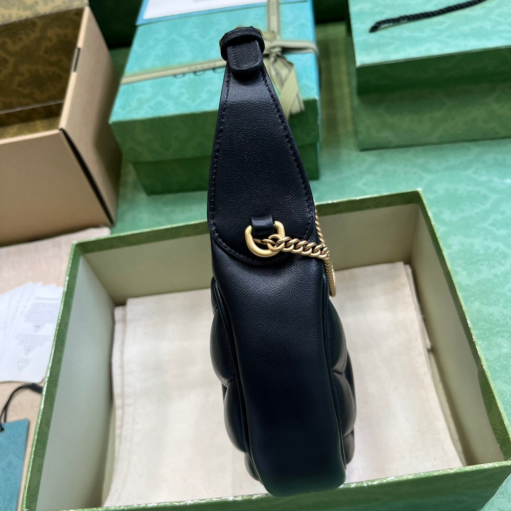 Gucci Marmont Half Moon Shaped Bag