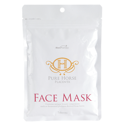 LA MENTE ВОССТАНАВЛИВАЮЩАЯ ПЛАЦЕНТАРНАЯ МАСКА «PURE HORSE» Fair Lady Pure Horse Placenta Face Mask 7 масок