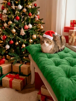 Подушка на скамью, подоконник, обувницу 100х45 см