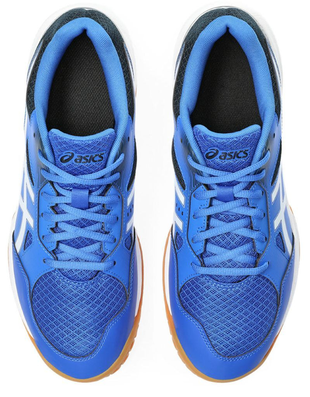 Мужские кроссовки для бадминтона/сквоша Asics Gel-Task 3 - иллюзия сине-белая
