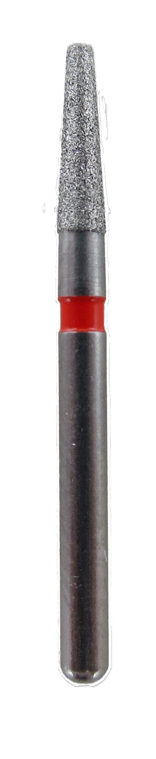 Бор алмазный 846RF 016 FG, красный, 1 шт. Форма: конус с закругленным концом., JOTA, Швейцария