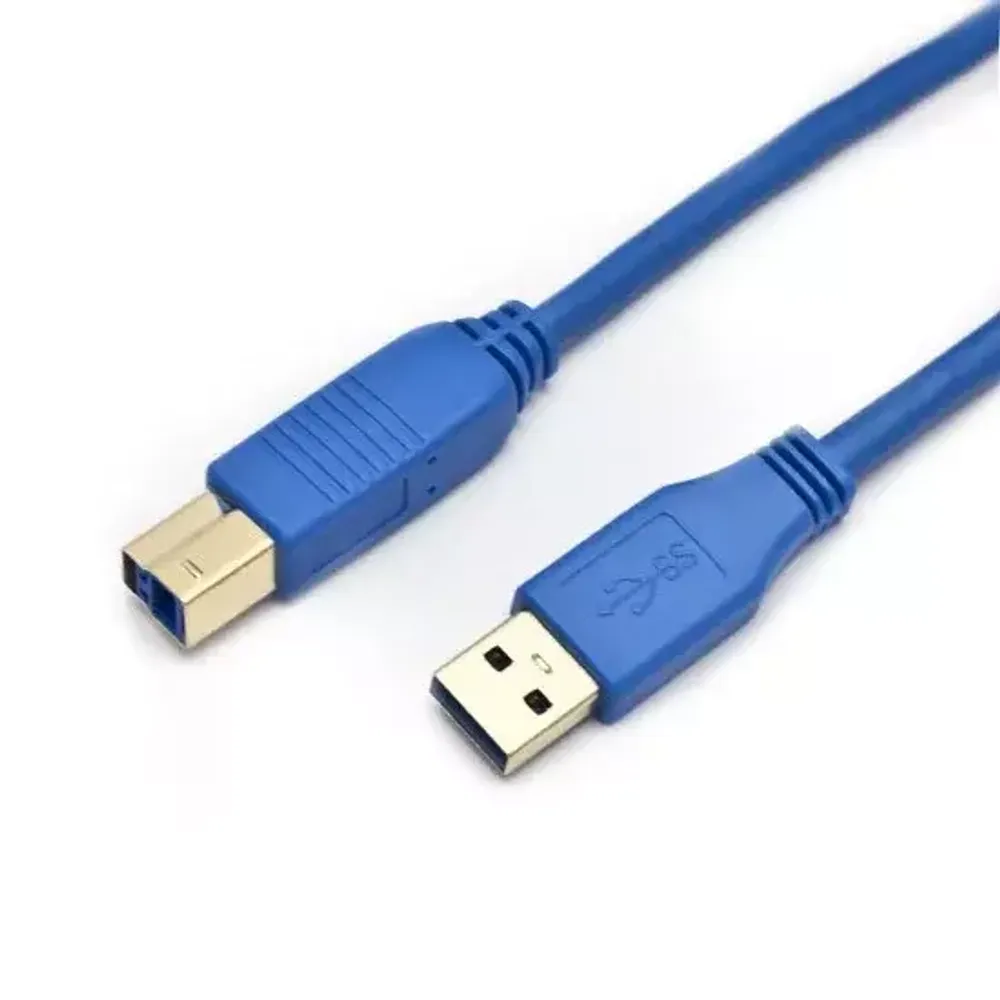 Кабель Manhattan USB 3.0, A(M)/B(M), 2 м, синий 322430