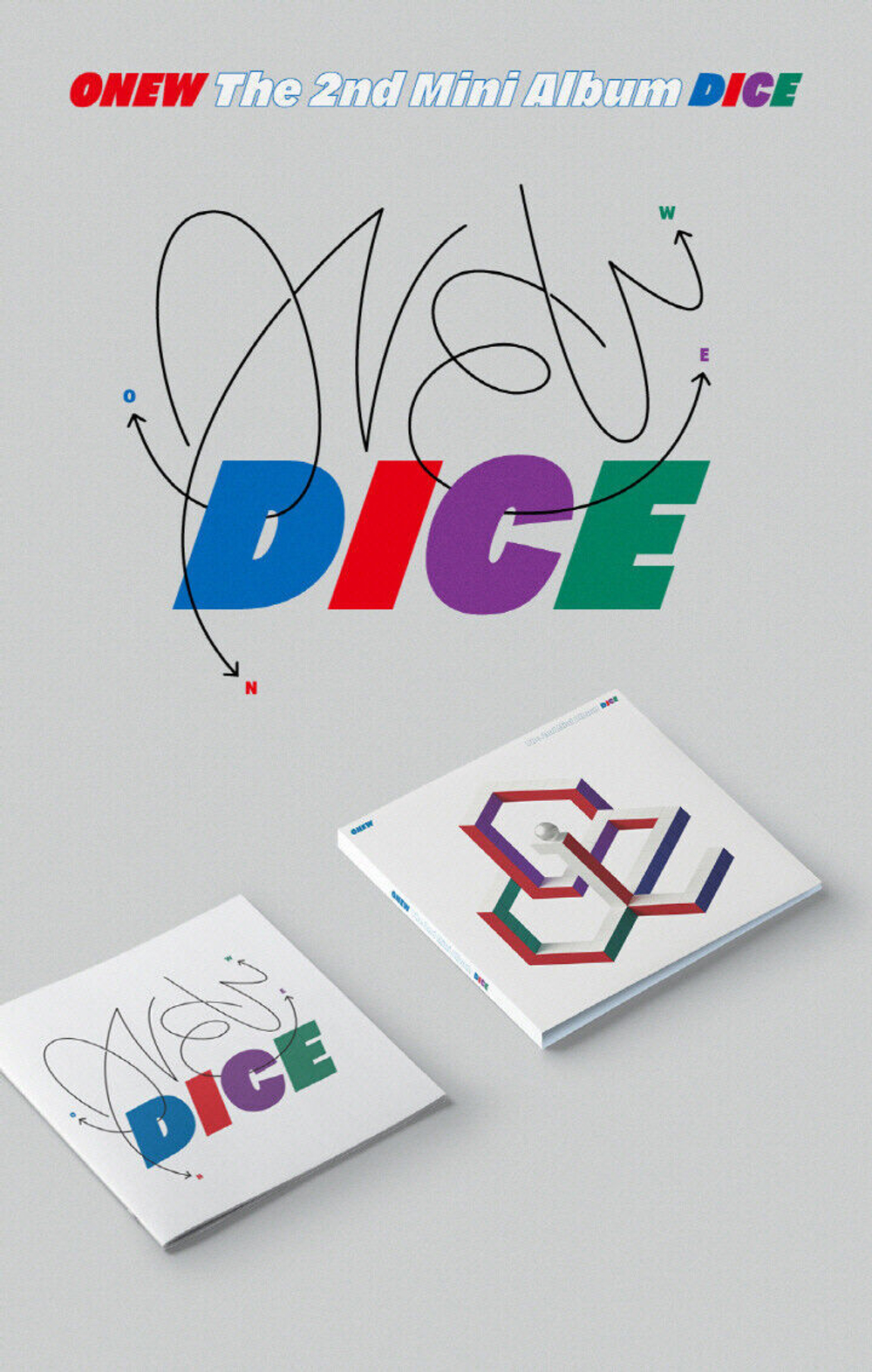 ONEW SHINee - DICE [Digipack ver.]