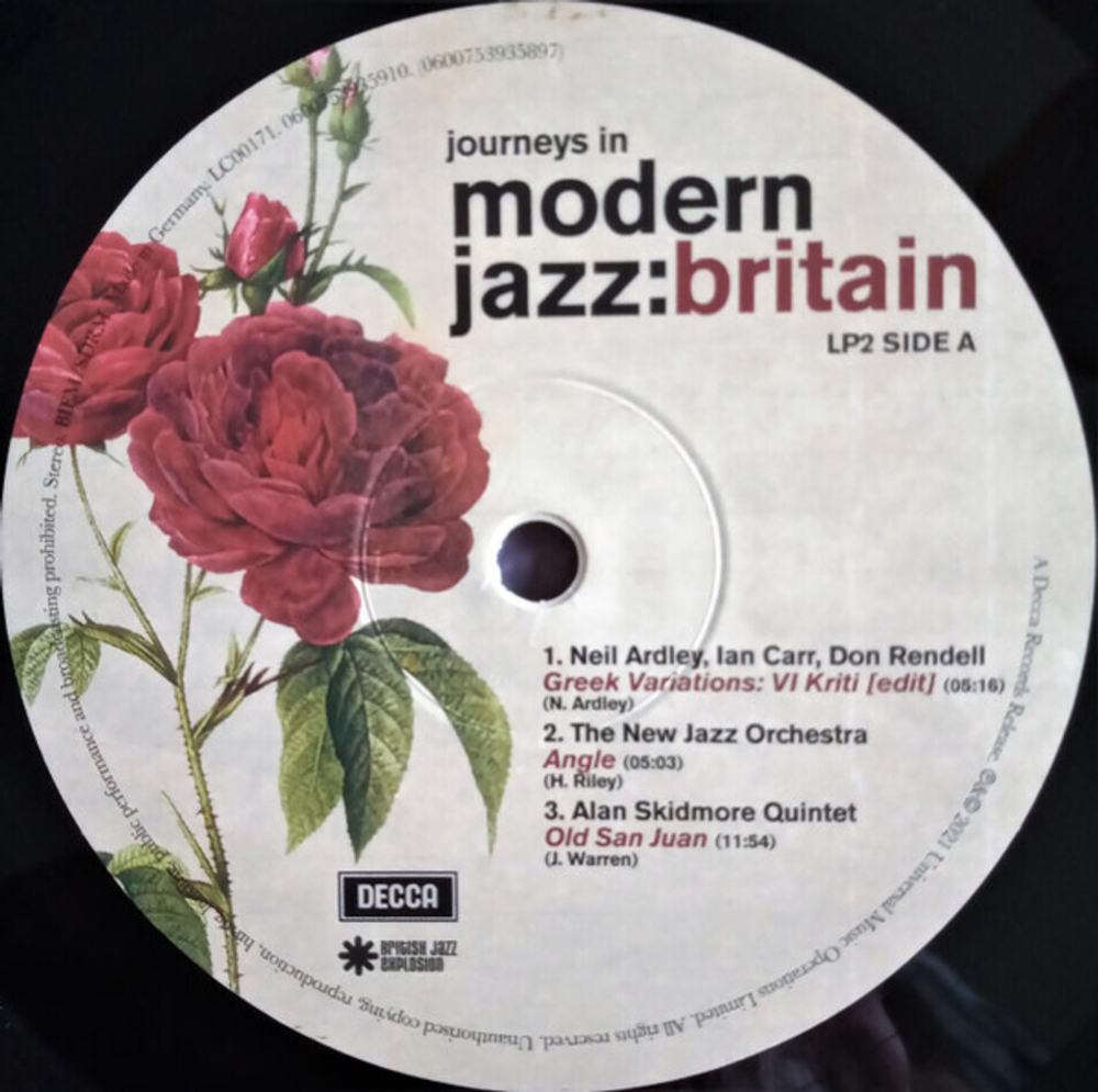 Сборник / Journeys In Modern Jazz: Britain (2LP)