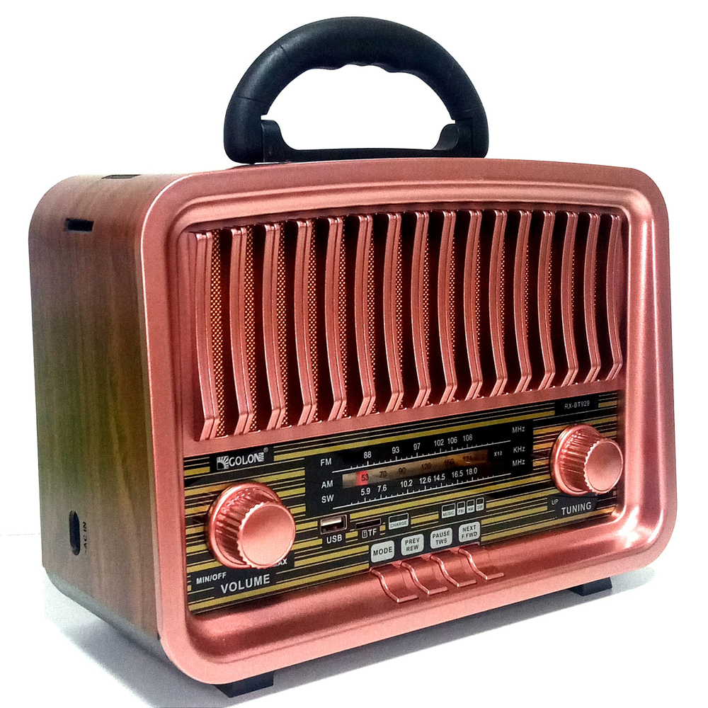 Радиоприемник Golon RX-BT929 (BT/USB/TF/TWS) Ретро