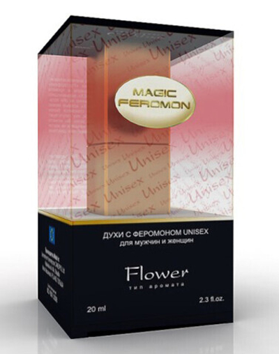 Духи Unisex Flower (цветочный аромат) , 20 мл (Цвет: прозрачный)