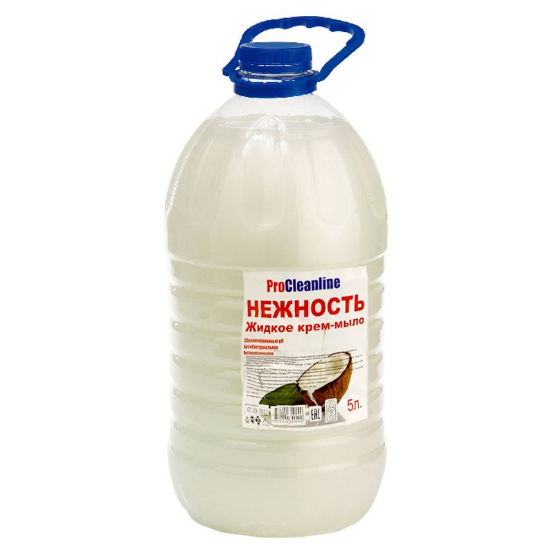Крем-мыло жидкое Folg антибактериальное кокос 5 л/бут