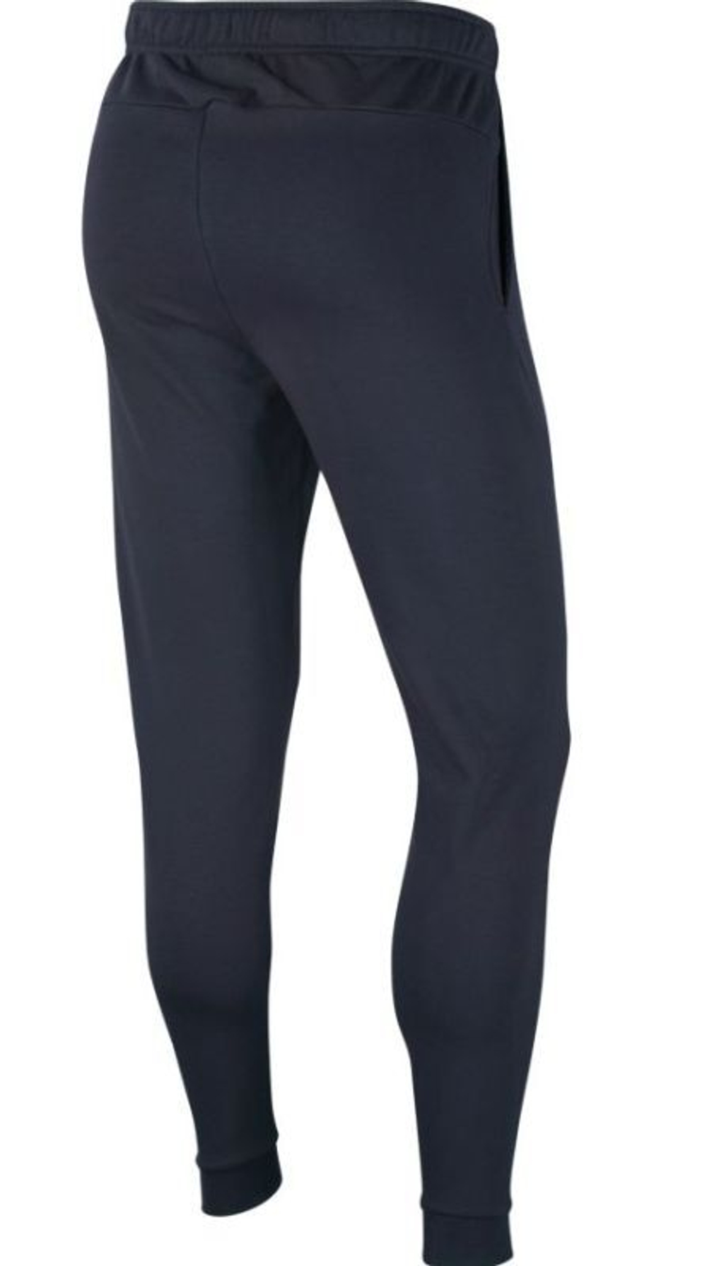 Мужские теннисные штаны Nike Dry Pant Taper FA Swoosh - obsidian/white