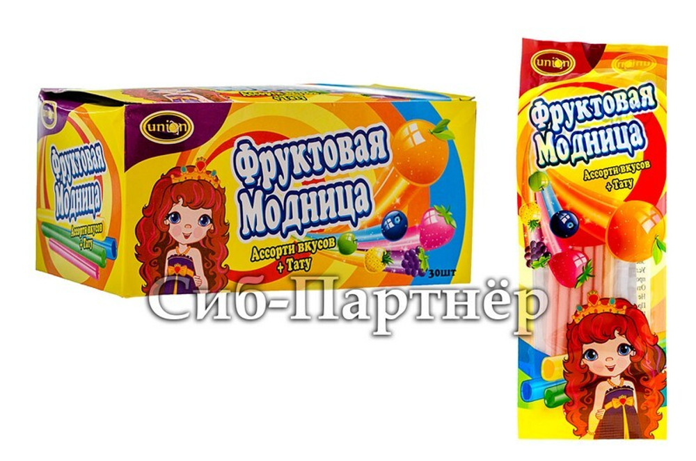 Конф. размельч. "Фруктовая модница" (10гр*30шт*24бл)
