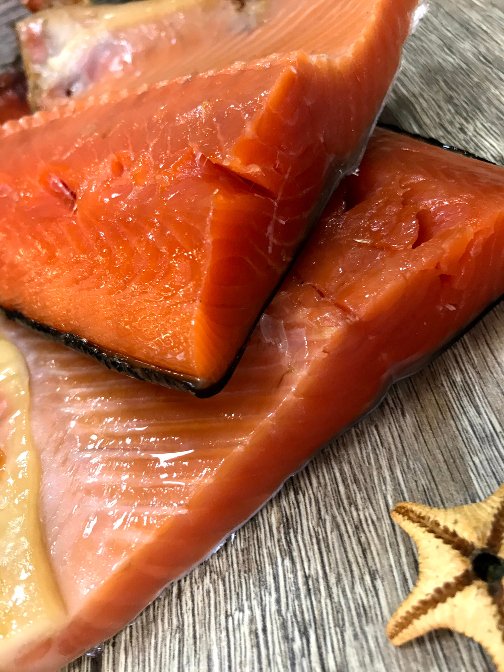 Лосось пласт холодного копчения