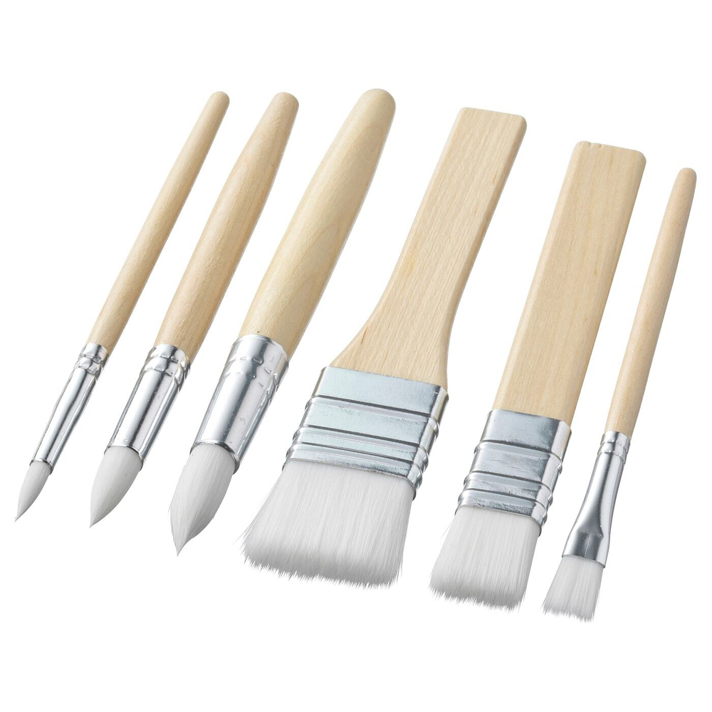 IKEA MÅLA  (ИКЕА МÅЛА)  -  Набор кистей, 6 шт.