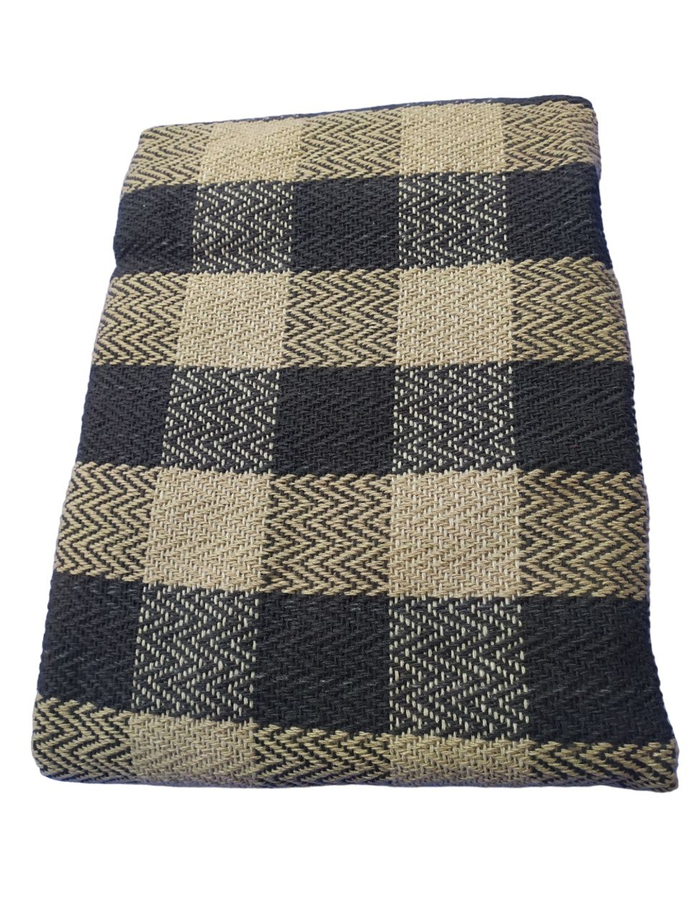 Плед Клетчатый Евро 210х240 см, ПАН/ плед для пикника / плед для дачи / плед евро