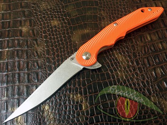 Складной нож Reptilian Зубочистка-2 c клинком из стали 9Cr18MoV, рукоять G10
