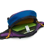 Сумка Gosha Orekhov поясная Giant Waist фиолетовый/синий