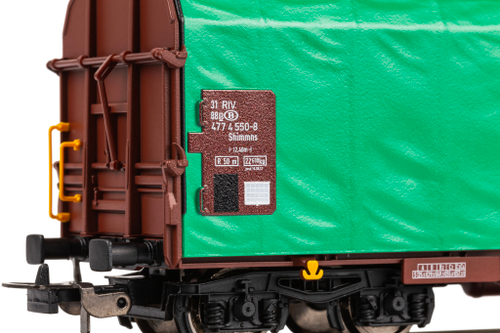 Вагон крытый брезентом SNCB VI