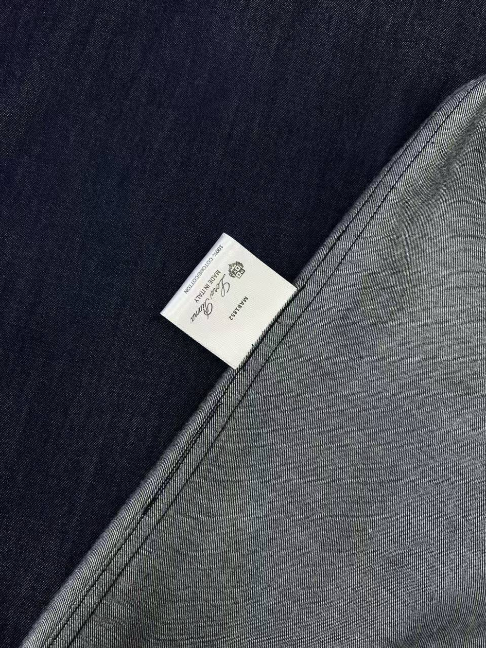 Джинсовая рубашка Loro Piana