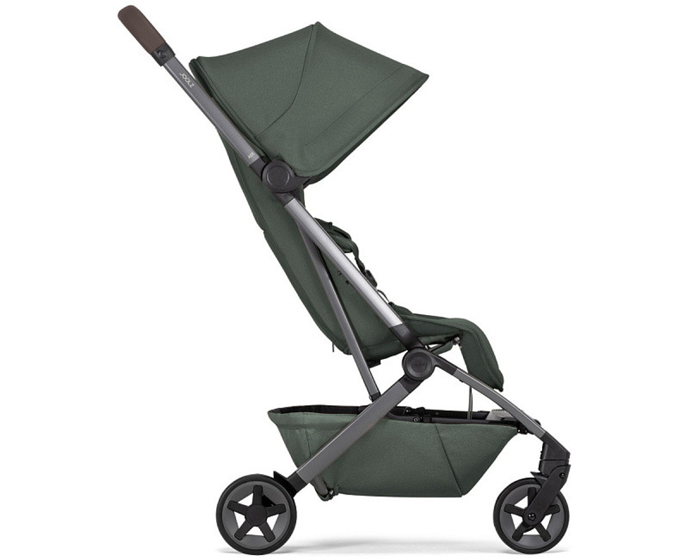 Детская прогулочная коляска Joolz Aer 2 с бампером и реверсивным блоком Forest Green
