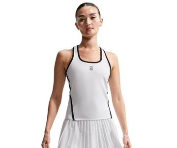 Женский топ теннисный Nike Court Advantage Tank - white/black