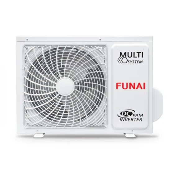 Мультисплит система на 2 комнаты Funai RAMI-SM25HP.D04/S + RAMI-SM35HP.D04/S / RAMI-2OR50HP.D06/U LP
