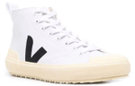 VEJA Nova Ht Canvas "White Black"