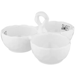 МЕНАЖНИЦА ТРЕХСЕКЦИОННАЯ С РУЧКОЙ КОЛЛЕКЦИЯ "CRUMPLED" 20.5*20.5*10.7 СМ