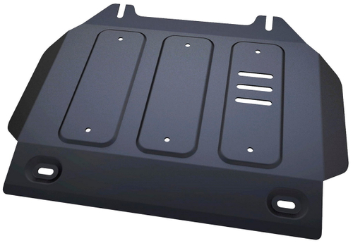 Защита картера АвтоБроня для Isuzu D-Max II (V - 2.5TD) 2012-2021/Isuzu D-Max II рестайлинг (V - 3.0TD) 2017-2021 (устанавл-ся совместно с 111.09101.1), штампованная, сталь 1.8 мм, с крепежом, 111.09102.1