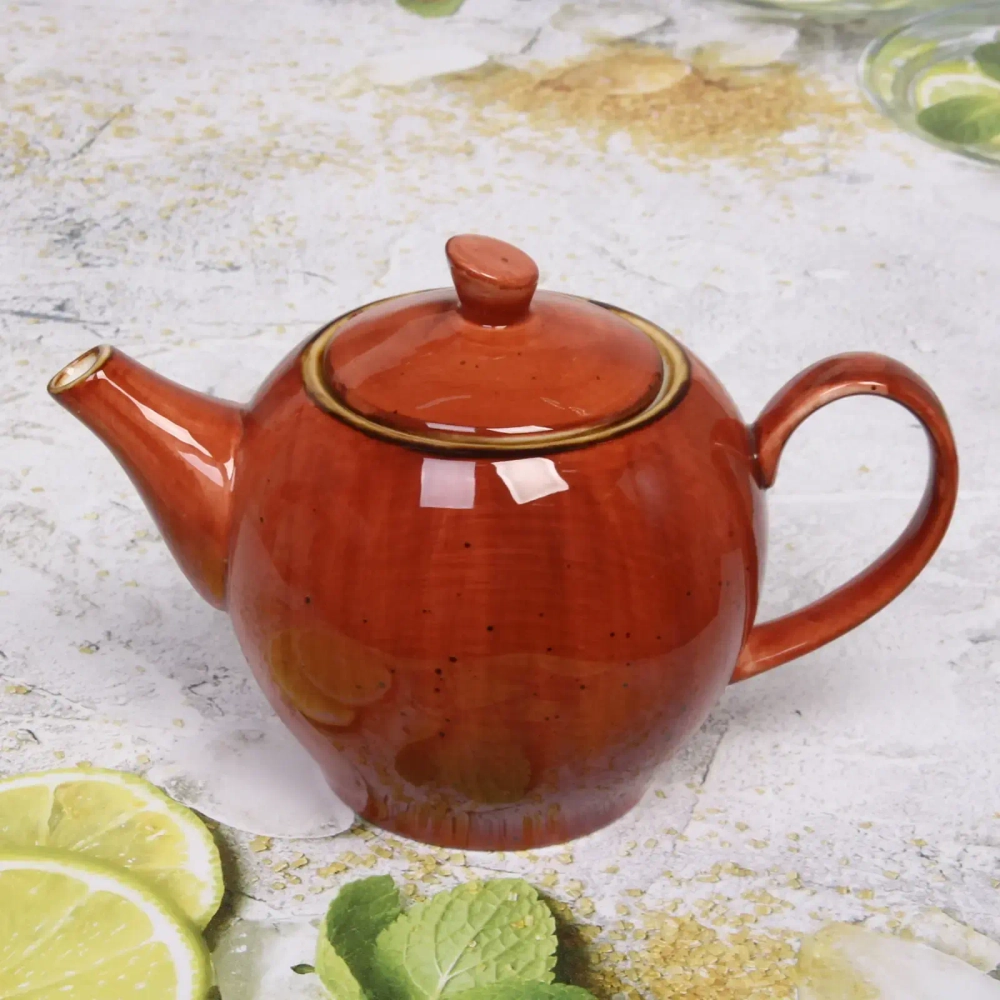 Чайник заварочный керамический 700мл «Corsica orange»