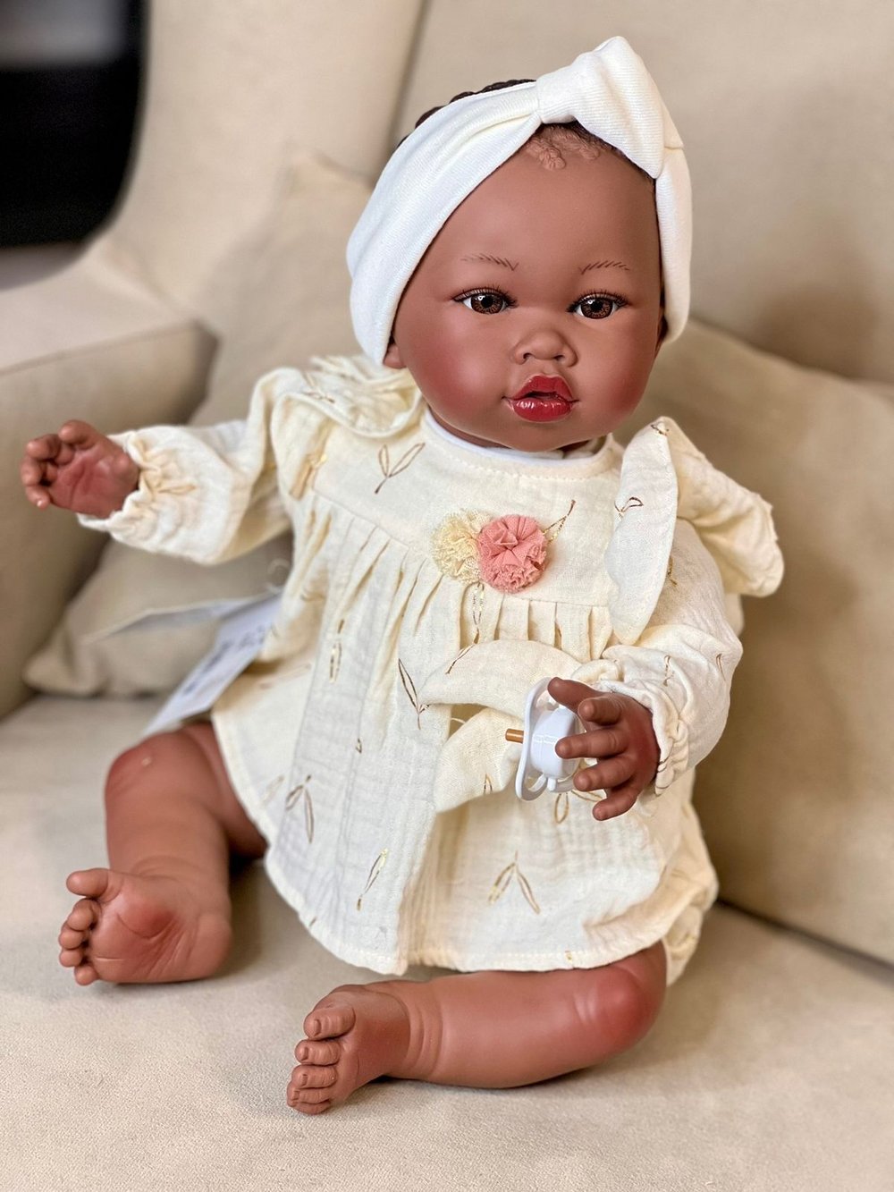 Кукла Nines 48см ADDIS мягконабивная в пакете (6370K)