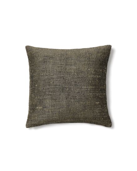 Чехол для подушки Machiel из вискозного жаккарда черно-белого цвета 50 x 50 см