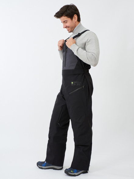 Полукомбинезон мембранный Bib Ахун (Черный)