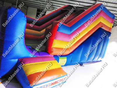 Надувная горка "В гостях у клоуна" 6,5*3*4 м