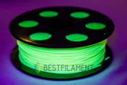 Фотография — Флуоресцентный жёлтый PETG-пластик BestFilament