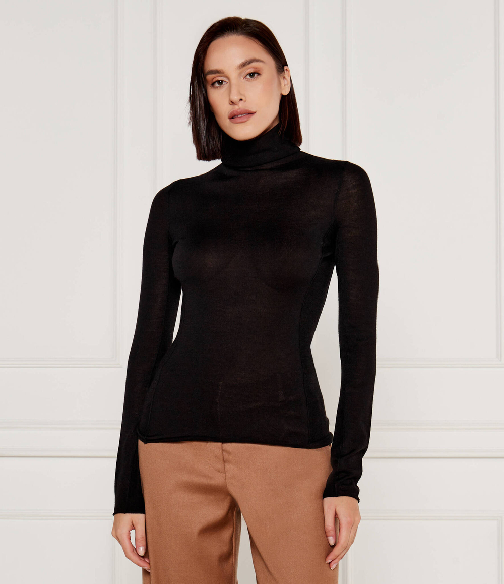 Шерстяной гольф SACRO DOLCEVITA Pinko - черный(104396 A27S)