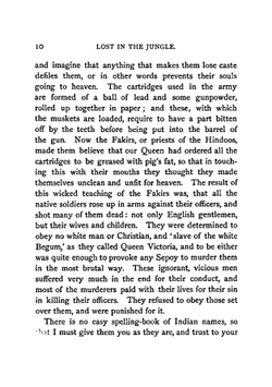 Lost in the Jungle: A Story of the Indian Mutiny | Augusta Marryat