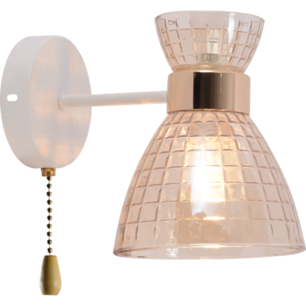 Бра светильник Rivoli Frances 9182-401 настенный с выключателем 1 х Е27 60 Вт модерн