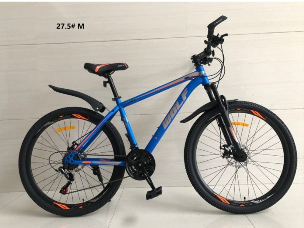 Велосипед 27.5 скоростной WOLF M сталь