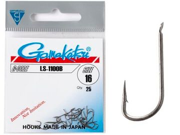Крючки Gamakatsu LS-1100B HOOKS BRONZE разм. 16 25шт.