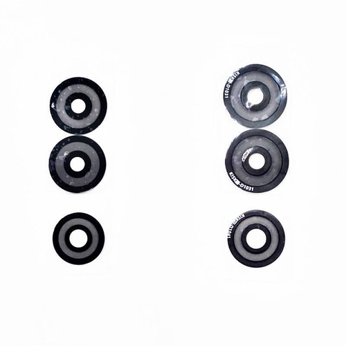 Стекло камеры Tecno Spark 10 4G (комплект 3 шт.) Черный