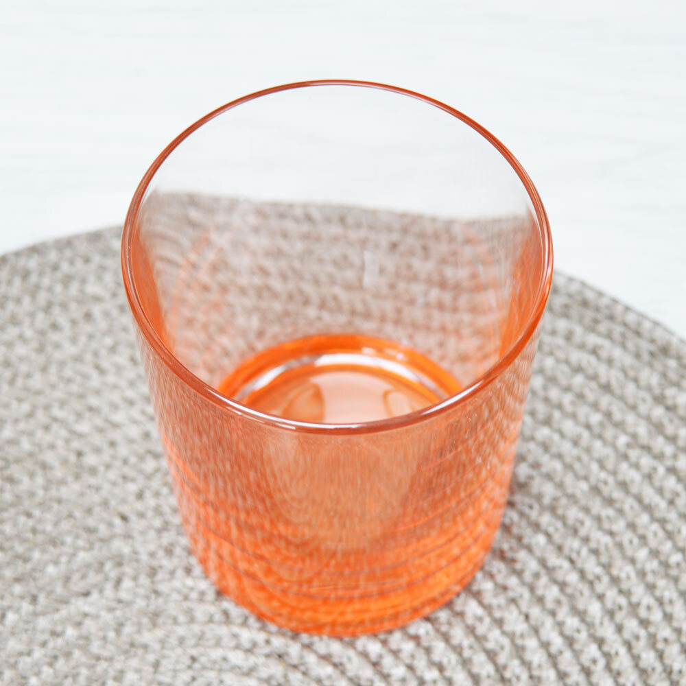 Стакан 240мл Гладкий лак микс (низкий)