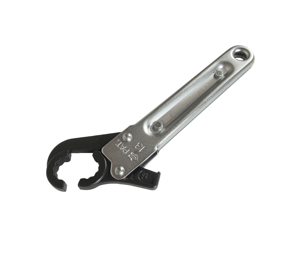 Ключ раскрывающийся 13мм 12-ти гранный L=150мм с трещоткой JTC