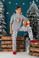 Костюм для мальчика Каникулы-2.2 Виотекс СЕРЫЙ МЕЛАНЖ