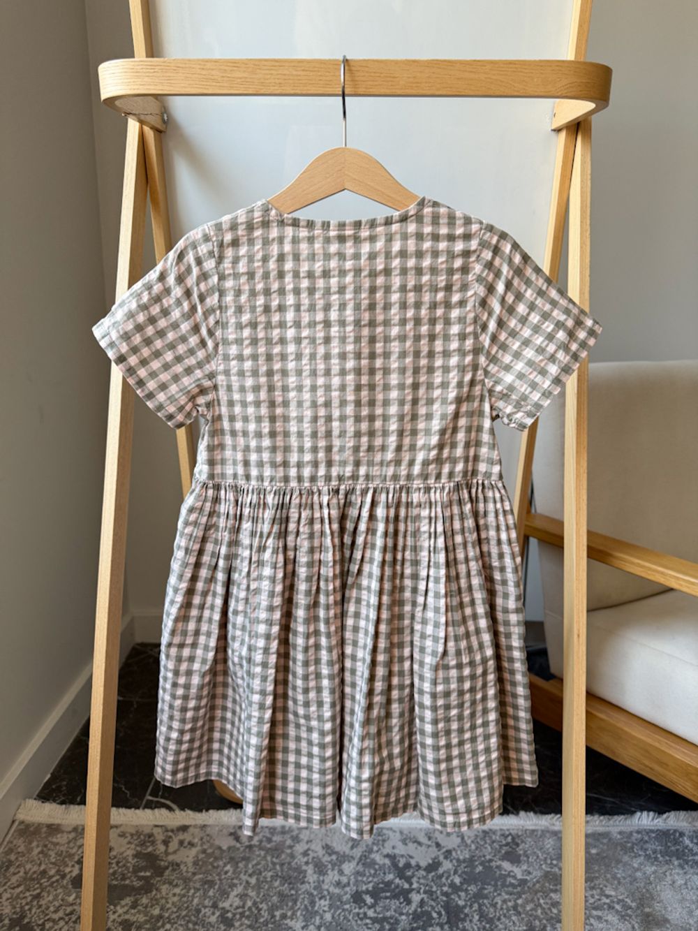 Новое хлопковое платье Petit Bateau, 116