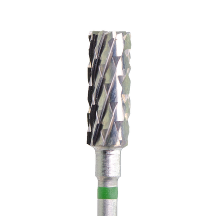 КМИЗ Фреза твердосплавная Цилиндр ФЦТД 050-К ТВС L13, зеленая