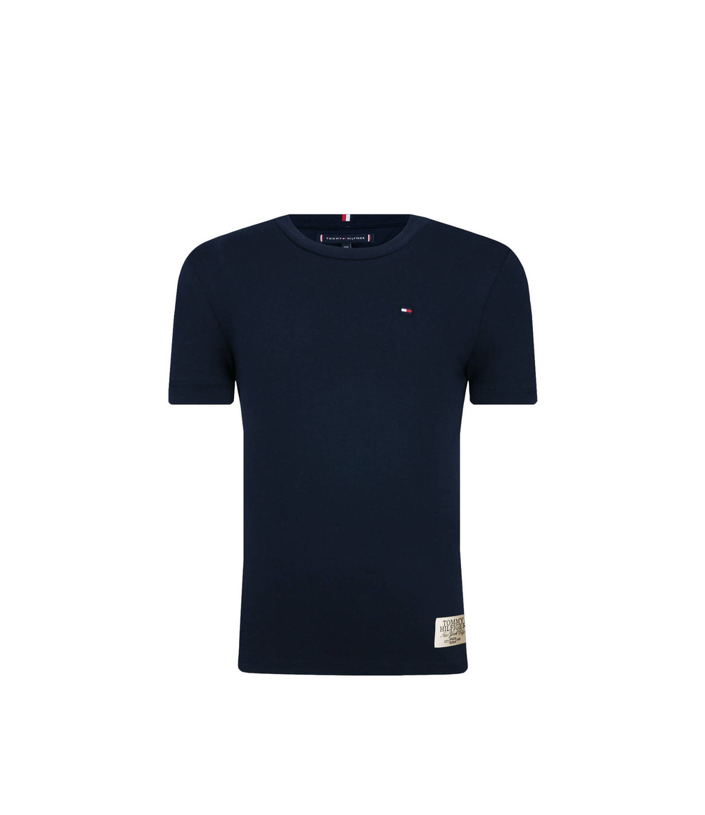 футболка back logo embroidery Tommy Hilfiger - темно-синий(KB0KB07789)