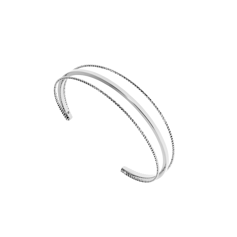 Браслет Тройной Серебряный