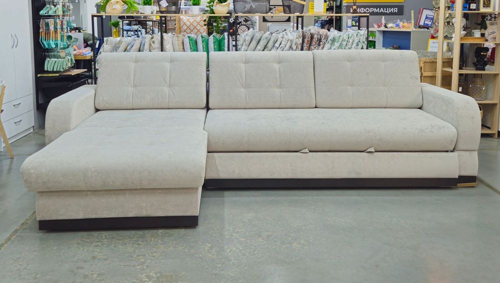 Диван-кровать "Дипломат" с оттоманкой, (Nebby-307, категория), Блисс-мебель, г.Берёзовский